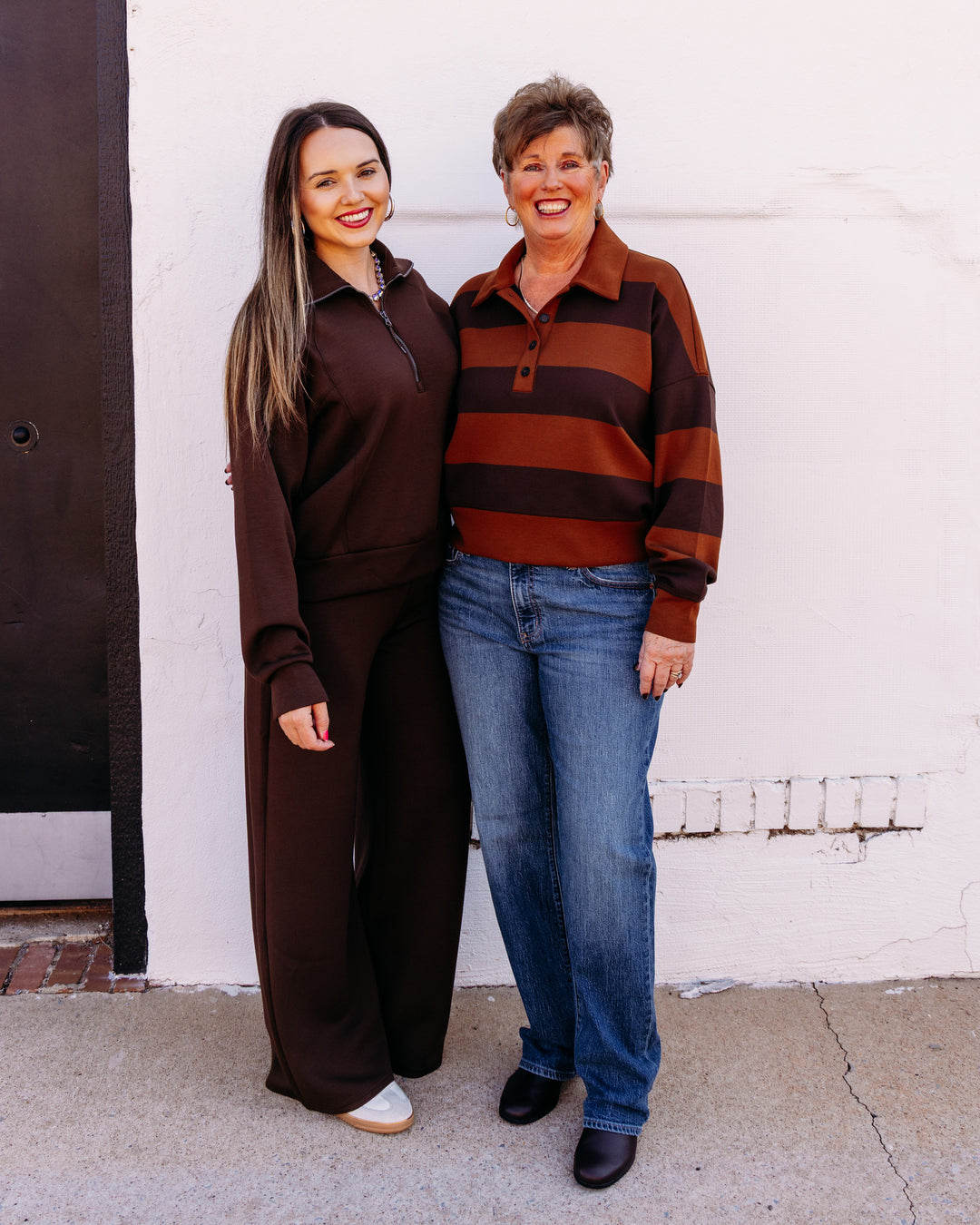 Spanx: Airessentials Wide Leg Pant in Umber Root