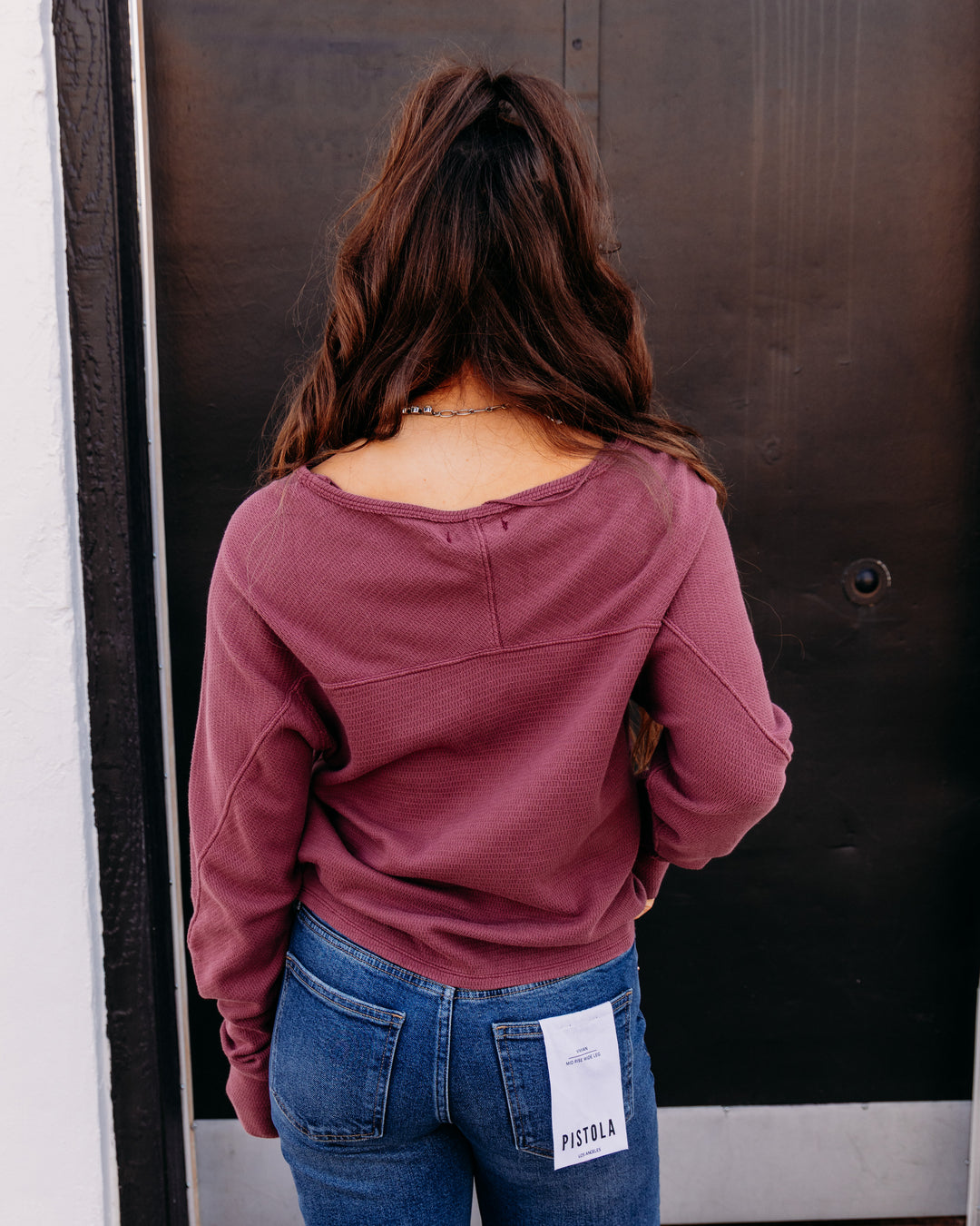 Free People: JESS LONG SLEEVE in DIONYSUS (FP-OB2291593-5760)