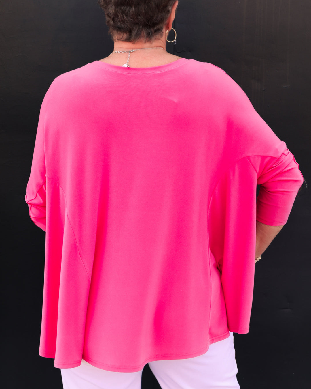 Joseph Ribkoff: Dazzle Pink Top - 232002 - The Vogue Boutique