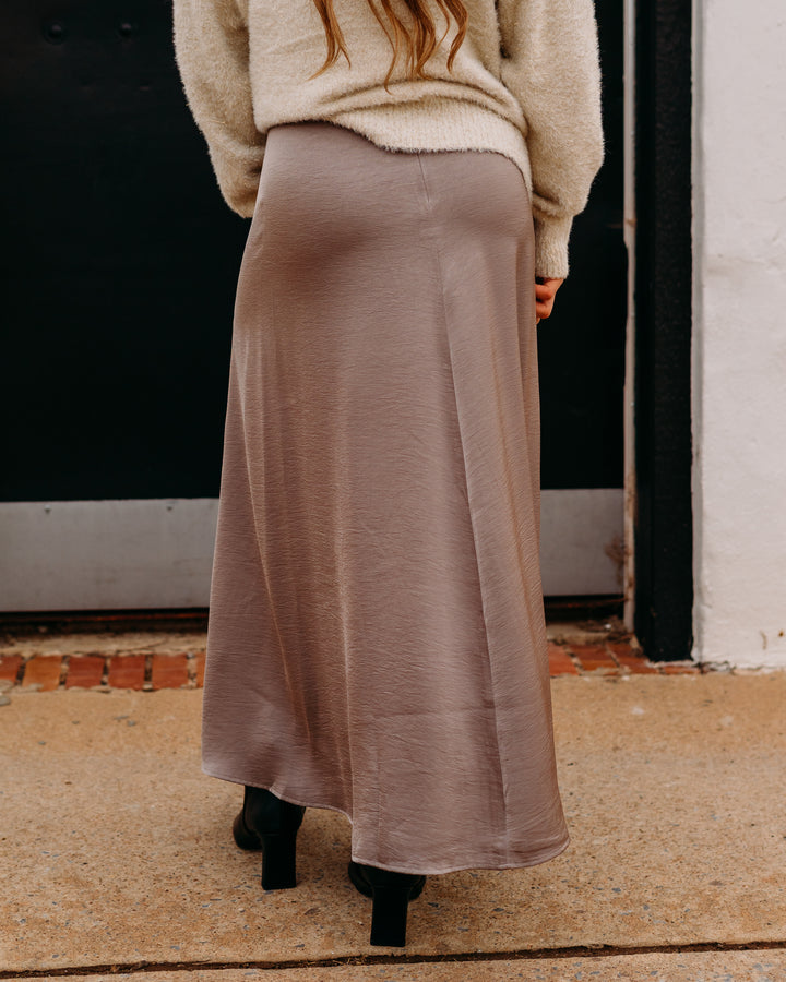 Z Supply: NorthPointe Midi Skirt in Moonlight - The Vogue Boutique