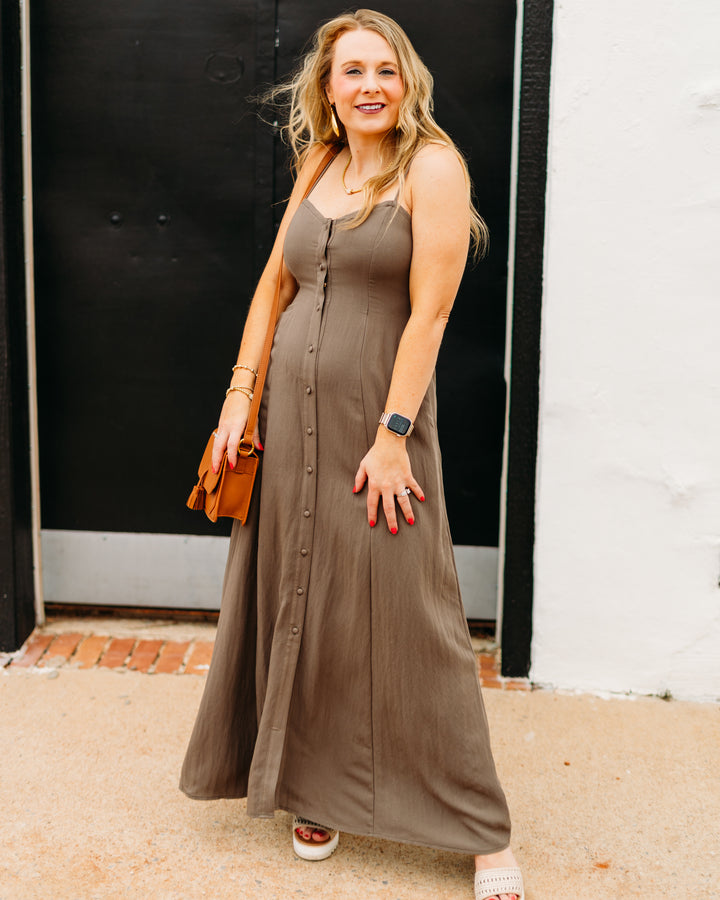 Z Supply: Angel Eyes Midi Dress in Tiki - The Vogue Boutique