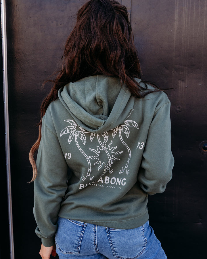 Billabong: August Cardigan in Canteen (BL000943W)
