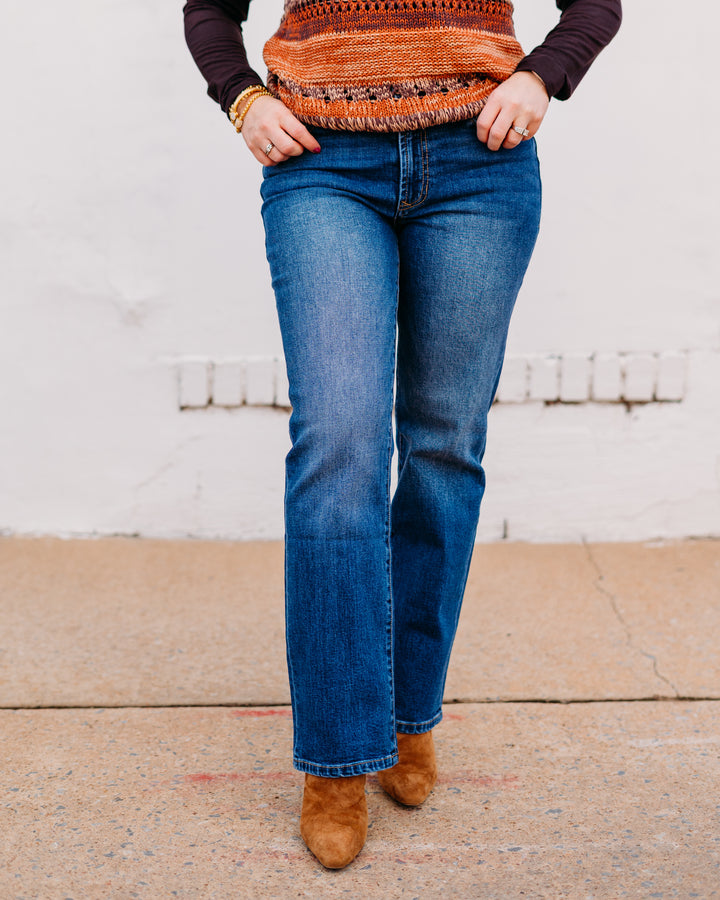 Dear John: Anika Straight Jeans in Midtown - The Vogue Boutique