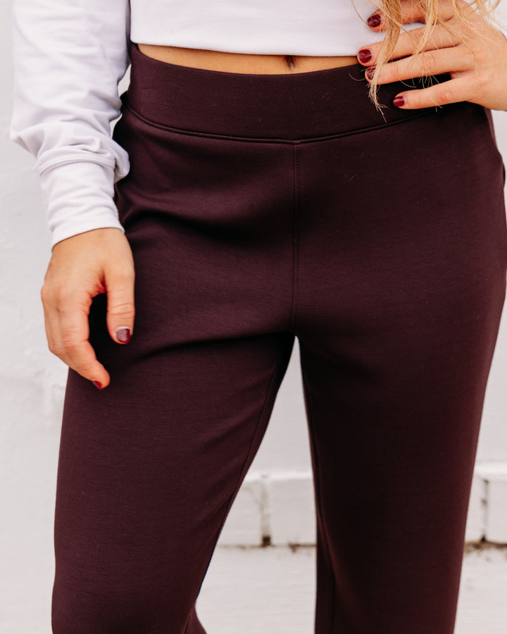Spanx: AIRESSENTIALS® SLIM STRAIGHT PANT in Truffle Brown (21793R)