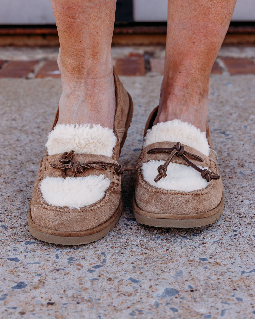 UGG: Zora Loafer in Chestnut
