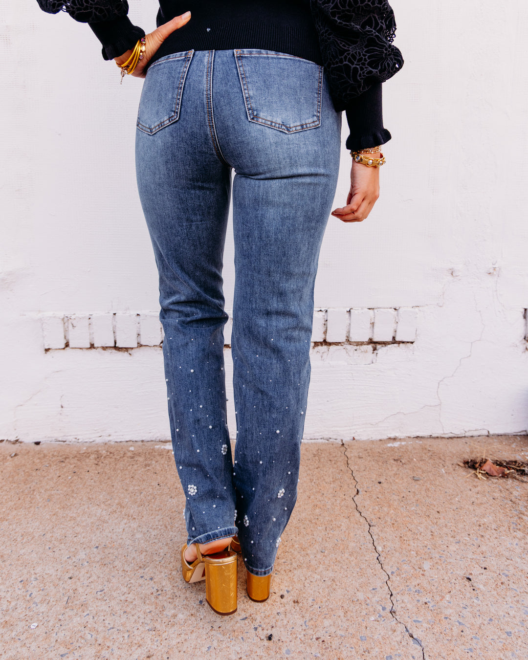 French Dressing: Olivia Straight Leg in Medium Wash (2062779)