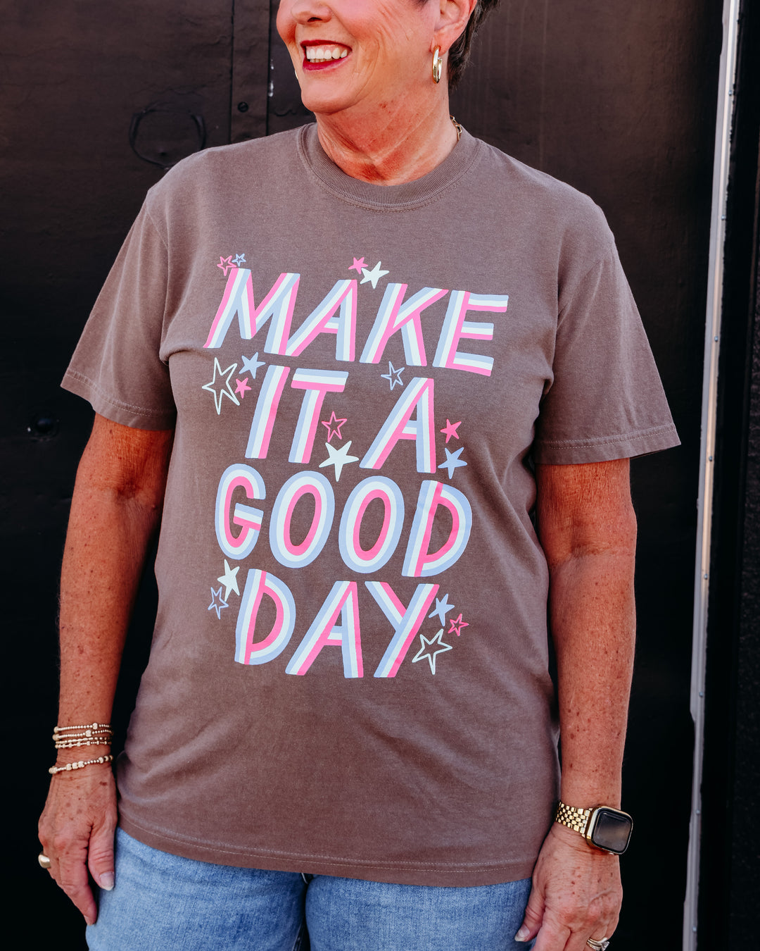 Poppy & Pine: Make It A Good Day Tee