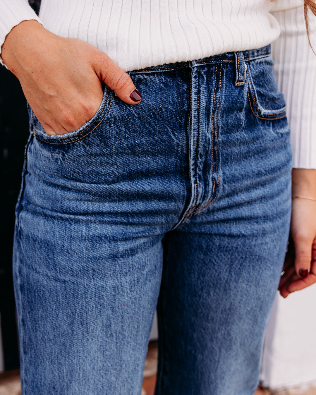 Pistola: Larsen Relaxed Flare in Daring Darng (P00016650)