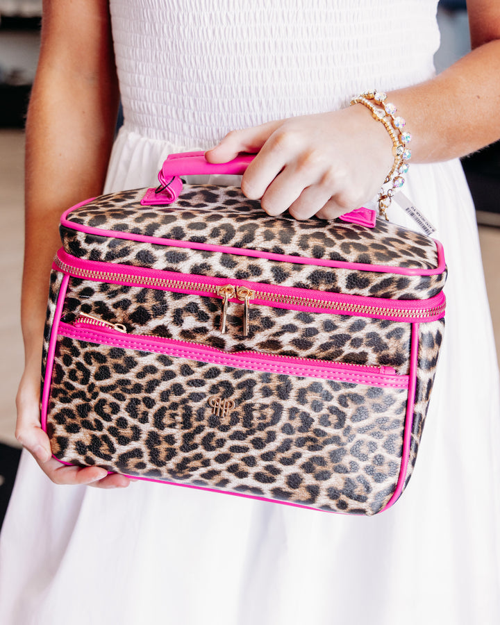 PurseN: Train Case in Fierce Leopard (H2234FL)