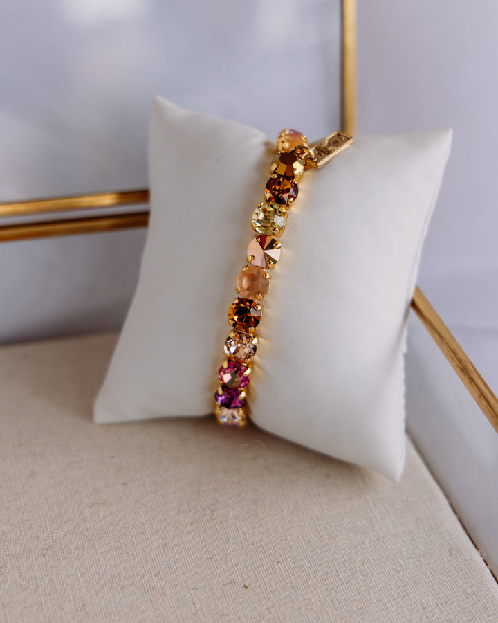 TOVA: (B7077CGB) Croatia Stretch Bracelet Candy Glam Blush