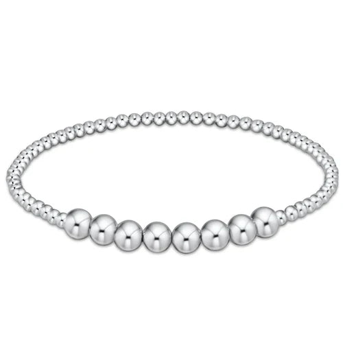 Enewton: Classic Sterling Beaded Bliss Bead Bracelet