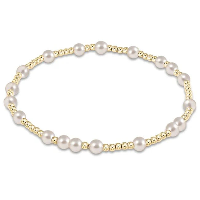 Enewton: Hope Unwritten Pearl Beaded Bracelet - The Vogue Boutique