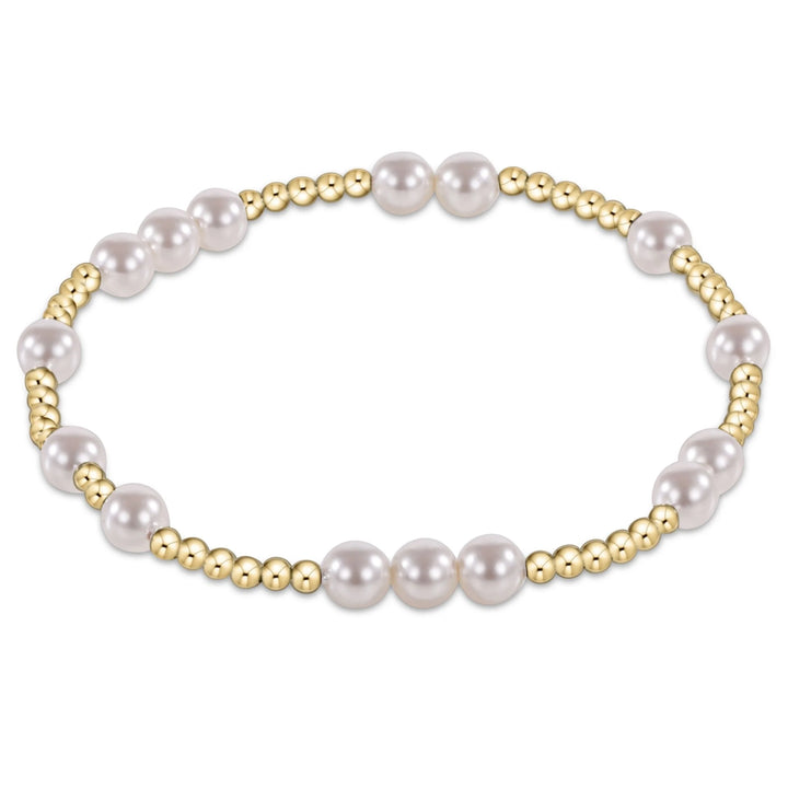 Enewton: Hope Unwritten Pearl Beaded Bracelet - The Vogue Boutique