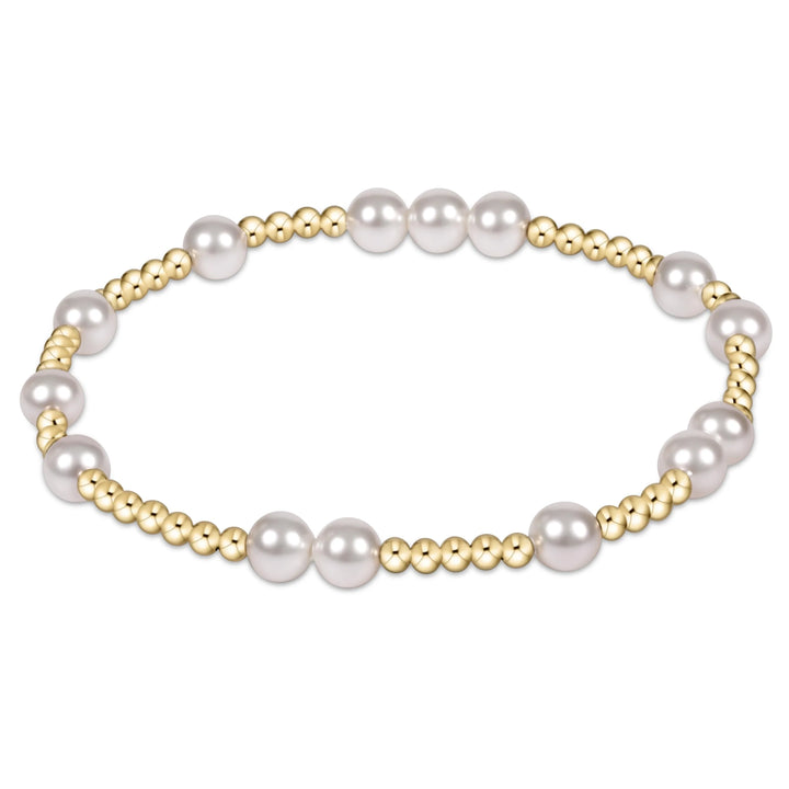 Enewton: Hope Unwritten Pearl Beaded Bracelet - The Vogue Boutique