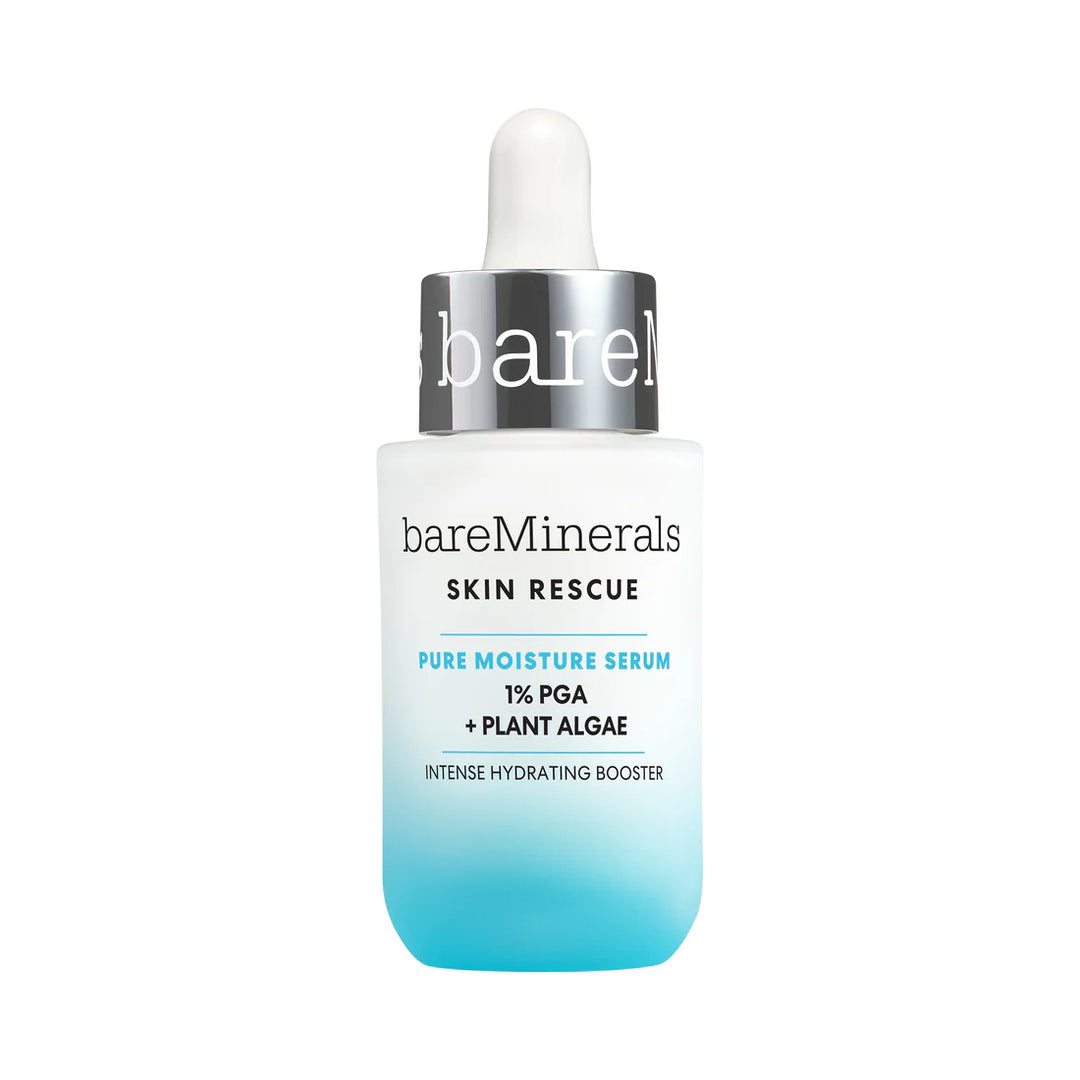 Bare Minerals: SKIN RESCUE PURE MOISTURE SERUM WITH 1% PGA AND PLANT ALGAE - The Vogue Boutique