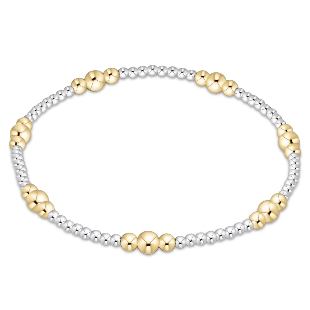 Enewton: Classic Purpose Bracelet in Mixed Metal - The Vogue Boutique