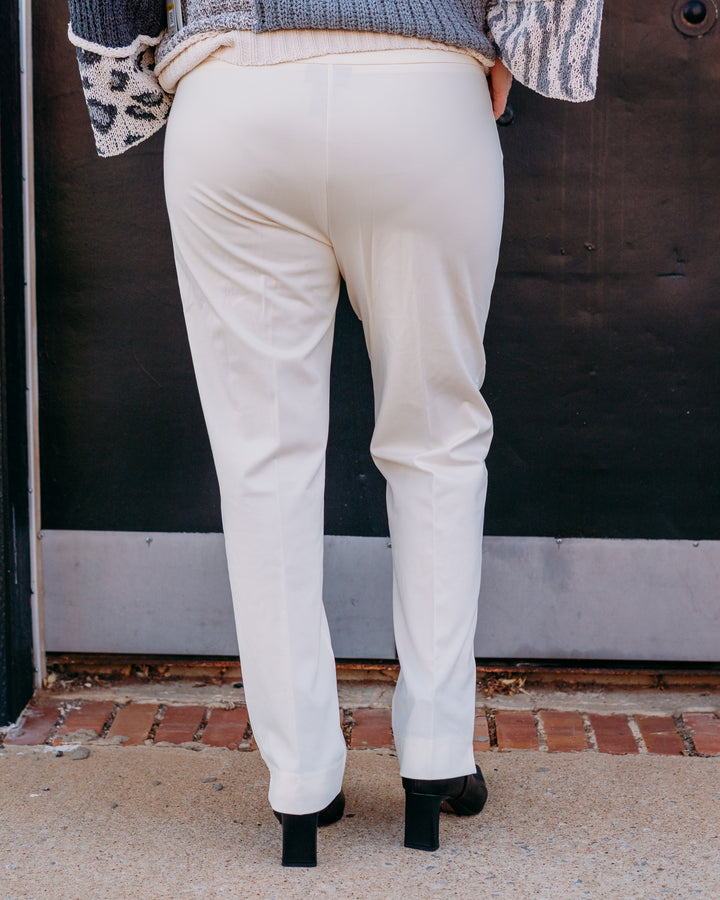 Multiples: Ankle Cream Pants (M48716PM) - The Vogue Boutique