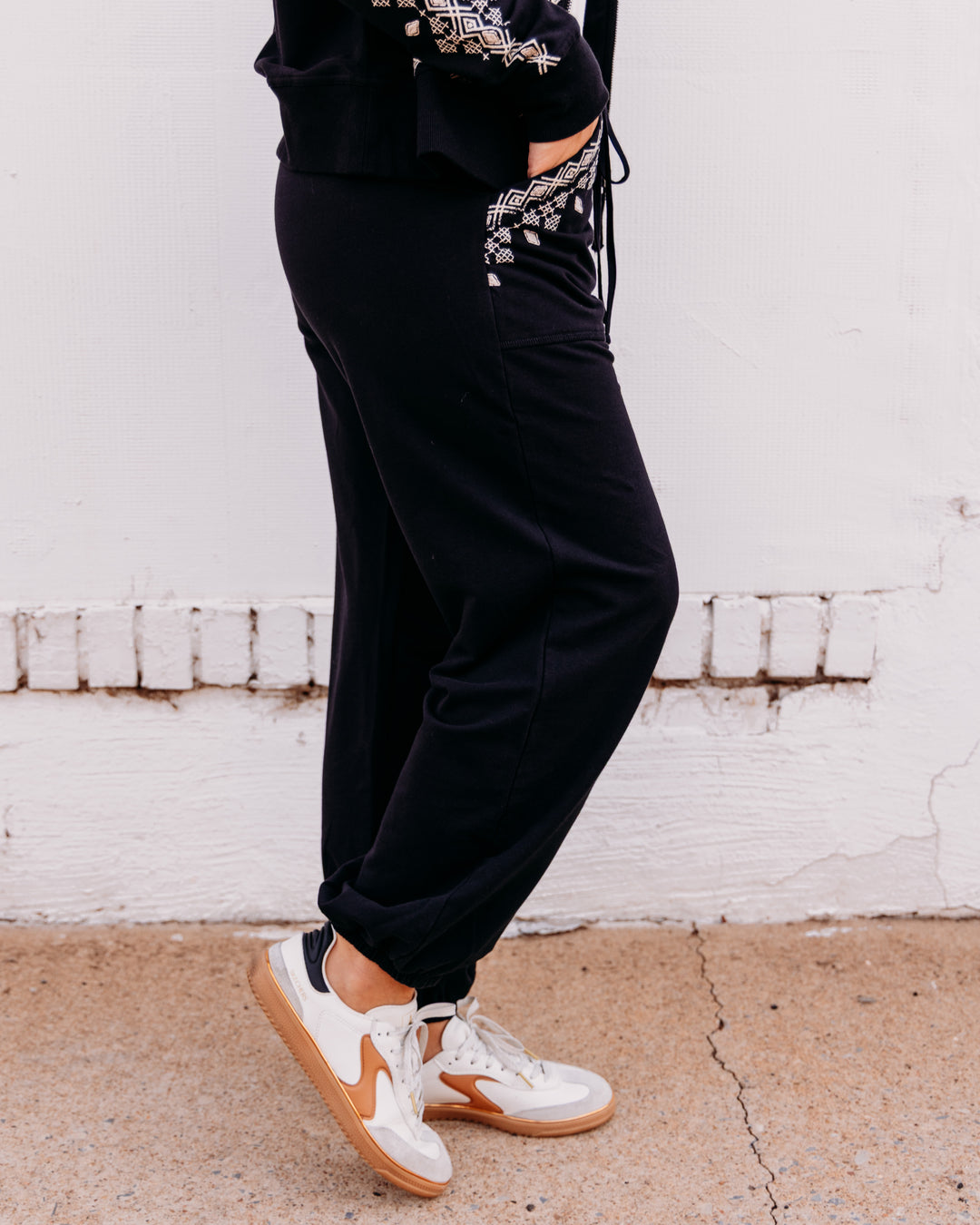 Johnny Was: Paneled Jogger in Tamira