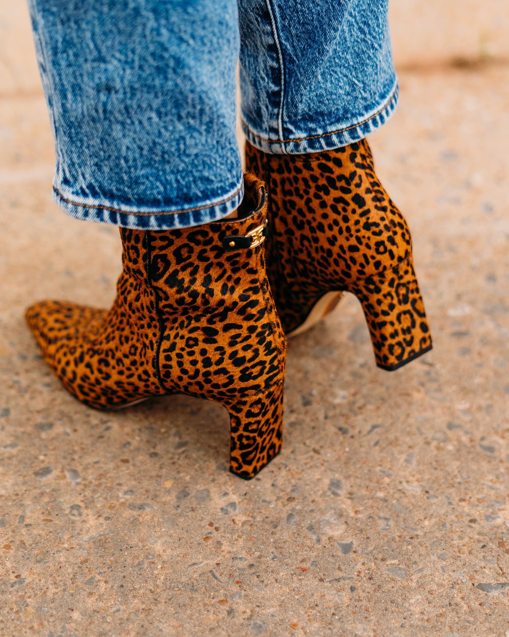 Sam Edelman: Saige Boot in Leopard Print - The Vogue Boutique
