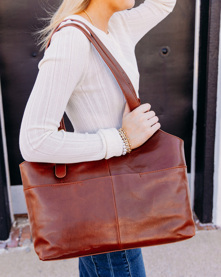 Hobo: Atlas Tote in Pecan Ridge (SL56000APNR)