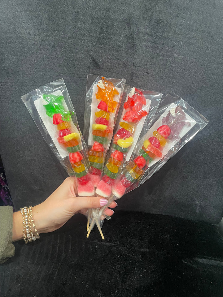 Lolli and Pops: Sharks Gummy Kabobs (Under the Sea) - The Vogue Boutique