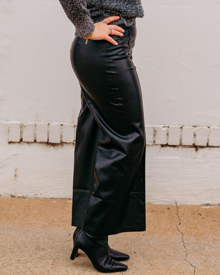 Another Love: Sparkle Leather  in Black - The Vogue Boutique