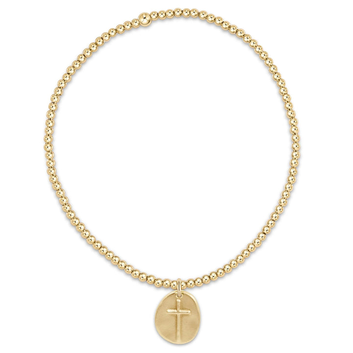 Enewton: Classic Gold Bead Bracelet Inspire Small Gold Charm
