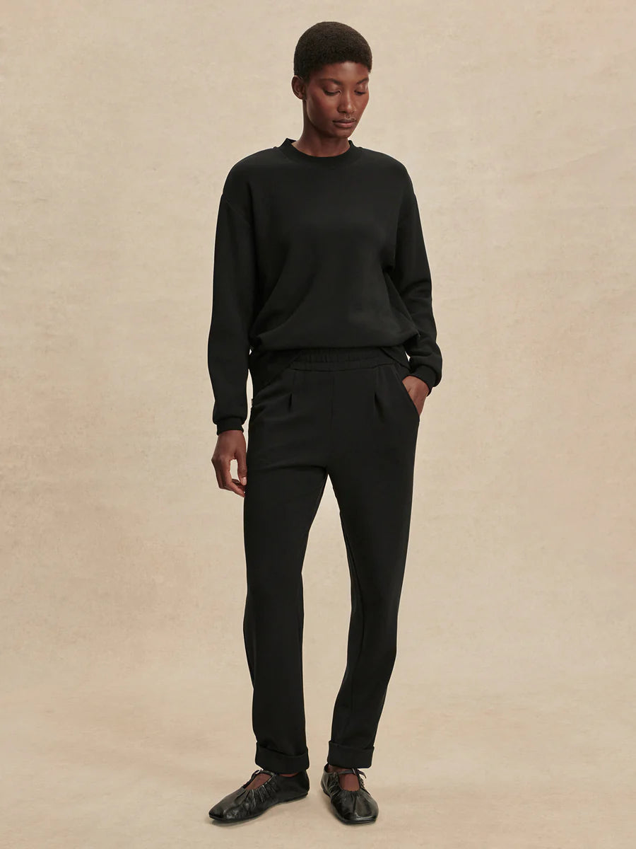 Varley: The Rolled Cuff Pant 28.5 in Black (VAR02059)