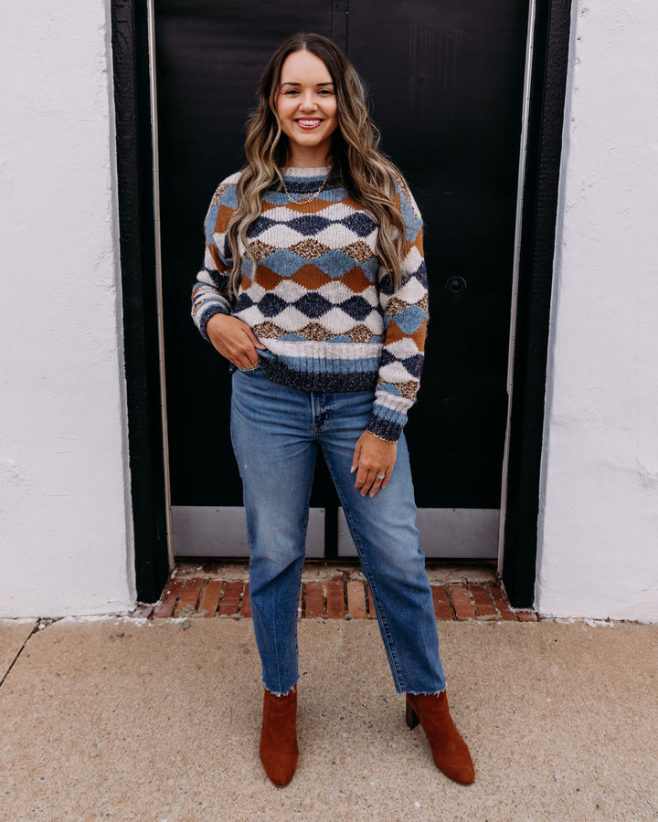 French Dressing Jeans: Boat Neck Sweater in Neutra (10087876)