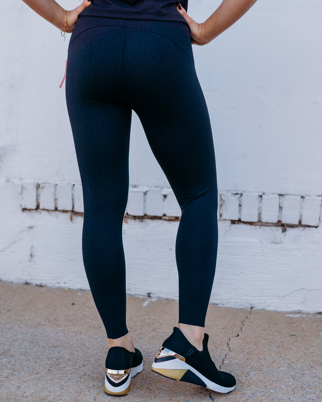 Spanx: Booty Boost 7/8 Legging in Embossed Leopard (51178R)
