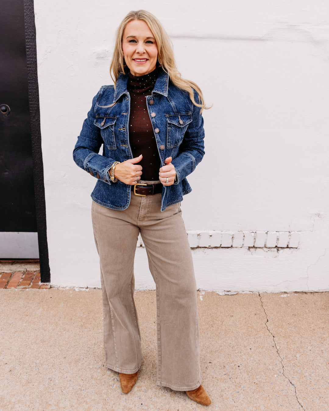 French Dressing Jeans: Utility Jacket Med in Dark Blue (10022225)