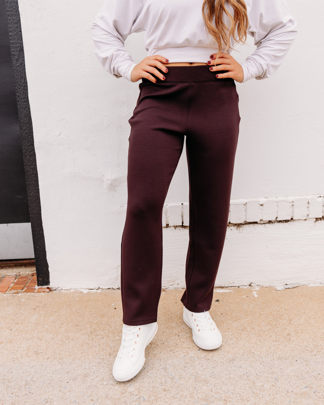 Spanx: AIRESSENTIALS® SLIM STRAIGHT PANT in Truffle Brown (21793R)
