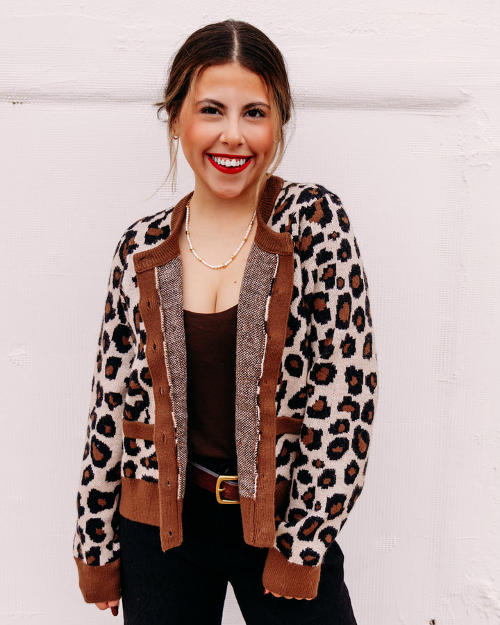 Velvet Heart: Aylin in Brown Leopard Brown (SOL-4884)