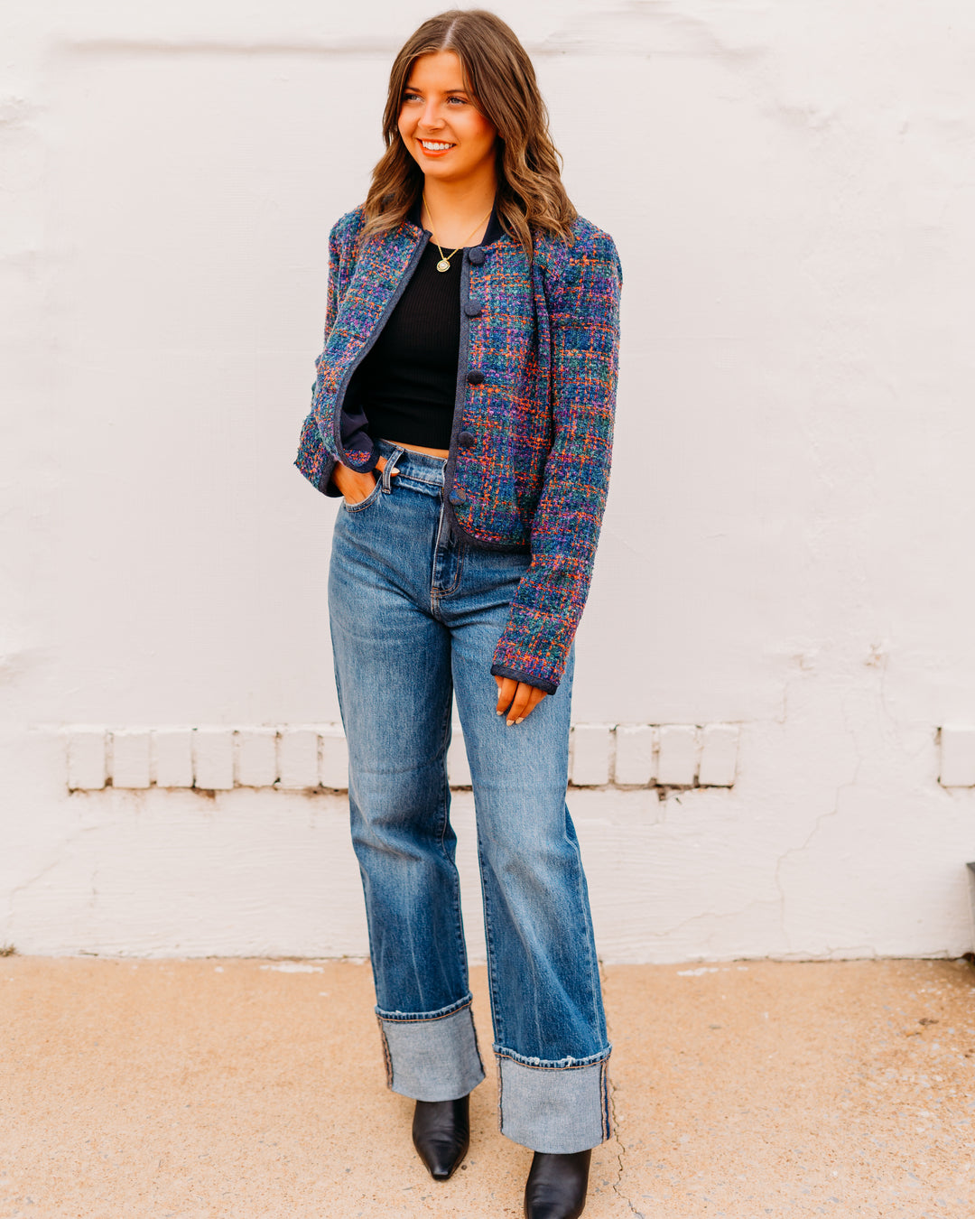 Steve Madden: Carlene Jacket in Multi - The Vogue Boutique