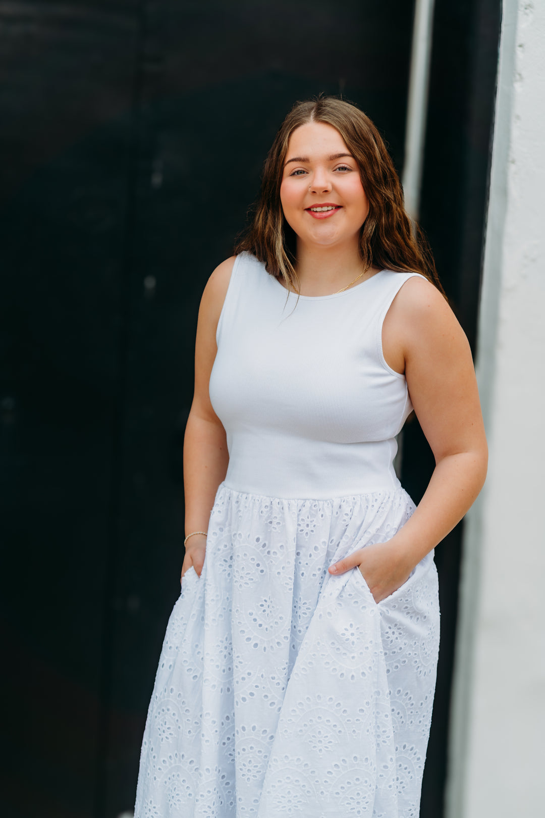 Steve Madden: Julian Dress in White - The Vogue Boutique