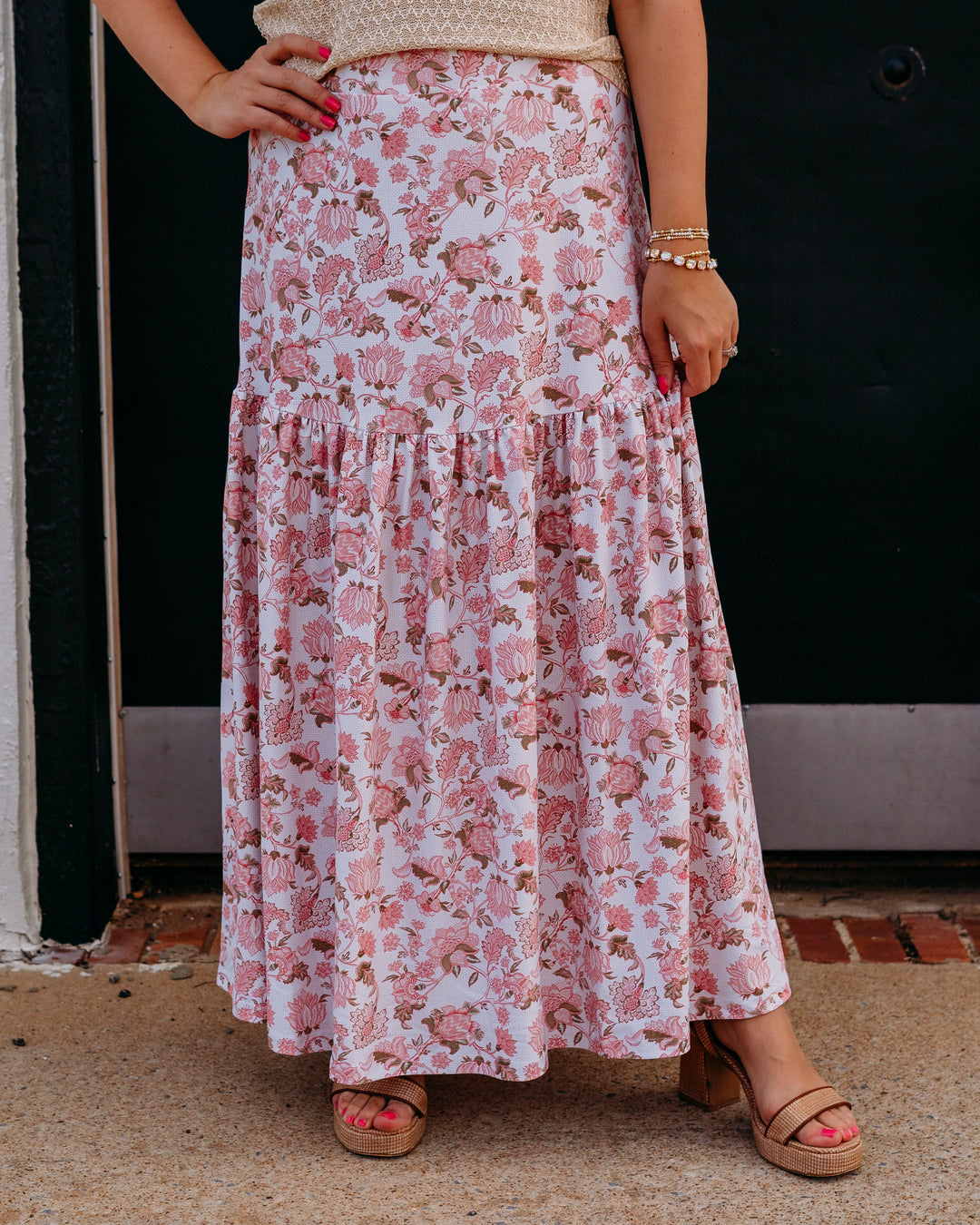 Smith And Quinn: The Faye Skirt in Tulip Paisley (15027)