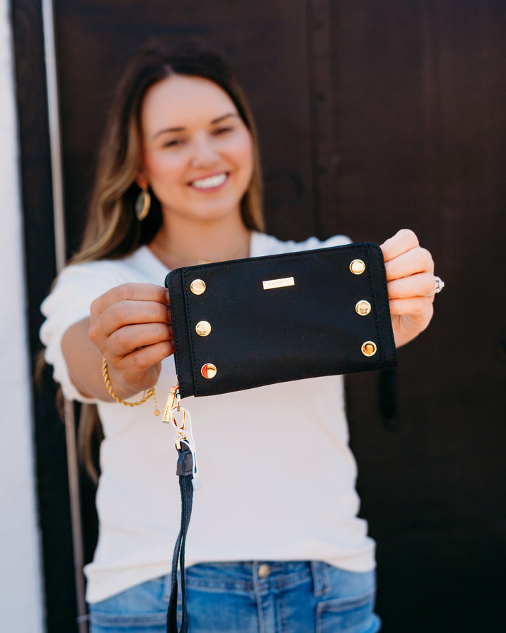 Hammitt: Bryant Wallet in Black Nylon Cargo (18190) - The Vogue Boutique