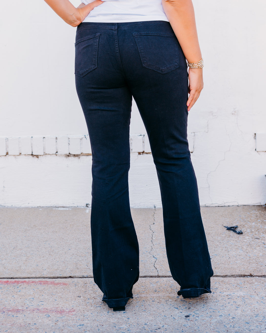Dear John: Rosa Bootcut Jeans in Black - The Vogue Boutique