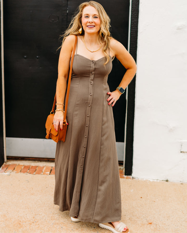 Z Supply: Angel Eyes Midi Dress in Tiki - The Vogue Boutique
