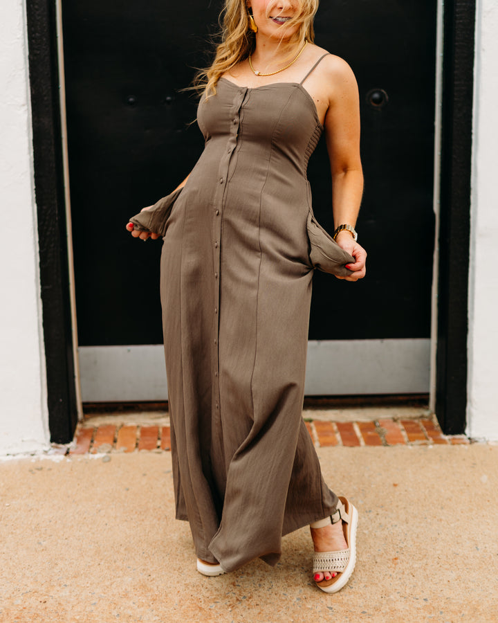 Z Supply: Angel Eyes Midi Dress in Tiki - The Vogue Boutique