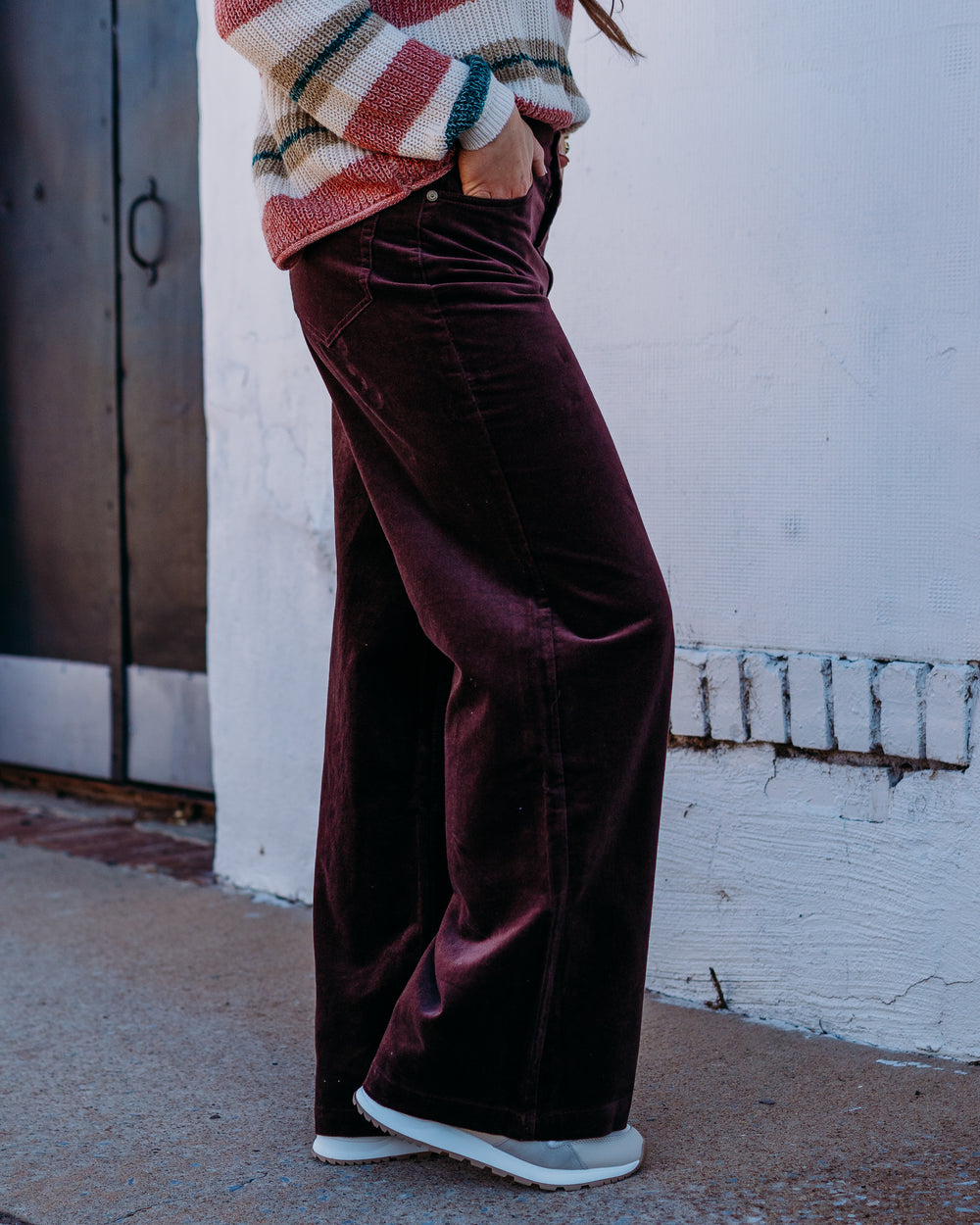 Billabong: Uncut Cord Pant in Teak - The Vogue Boutique