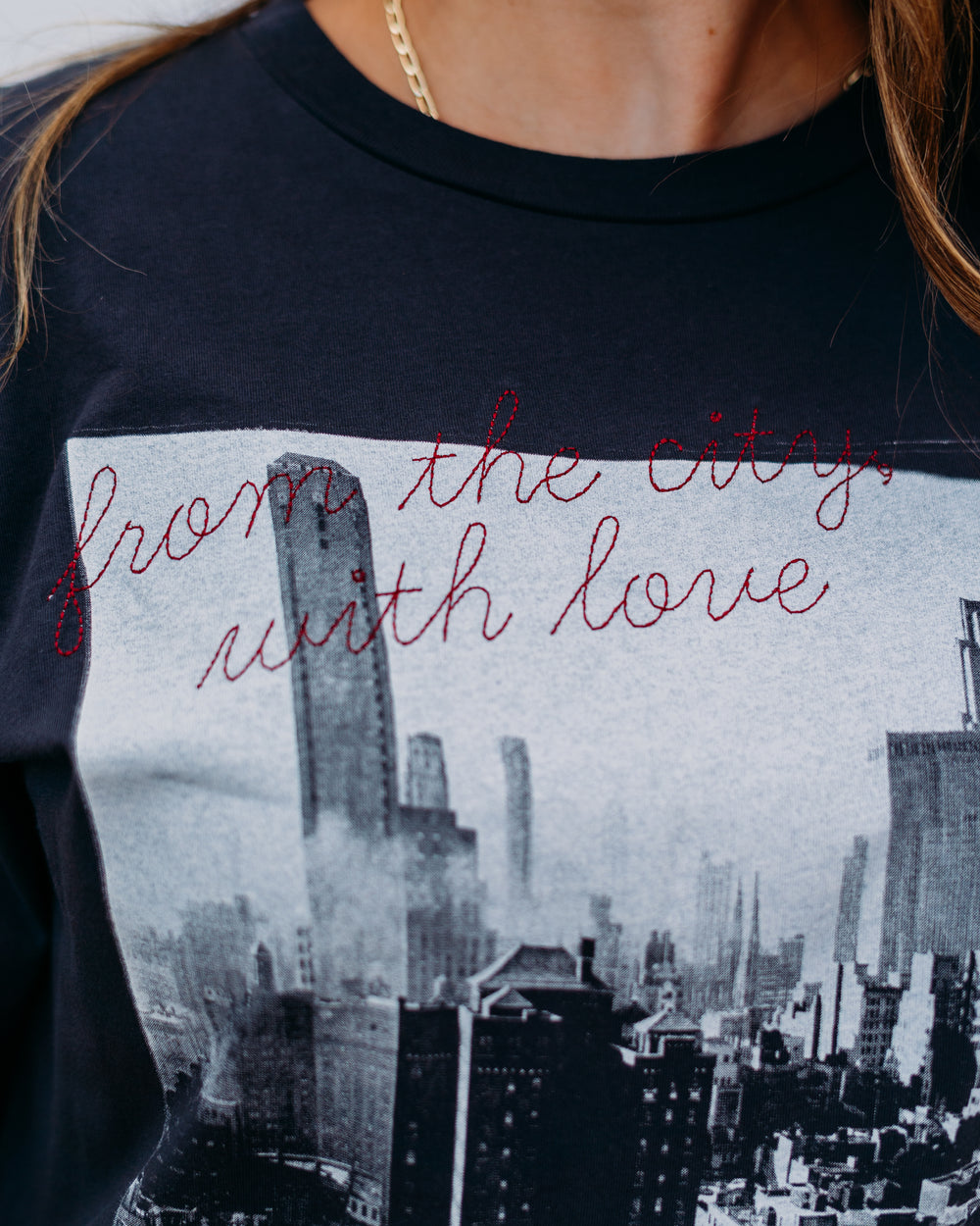 Z Supply: Graphic Big Apple City Tee GT253420 - The Vogue Boutique