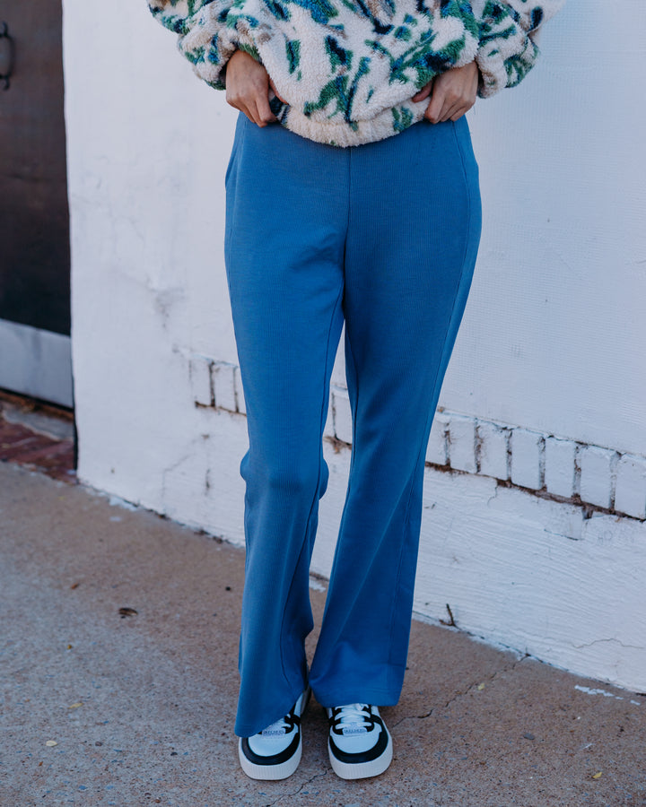 Tribal: Pull On Pant in Slateblue - The Vogue Boutique