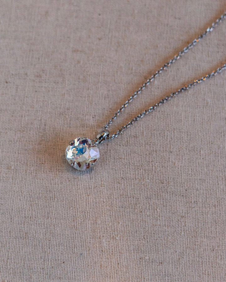 Mariana: Clear Medium Stone in Silver - N-5326/4-001MOL-RO