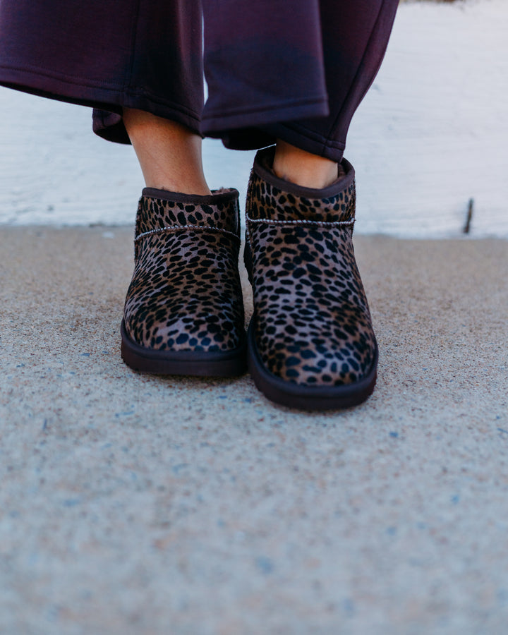 UGG: Classic Ultra Mini in Caspian Burnt Cedar - The Vogue Boutique