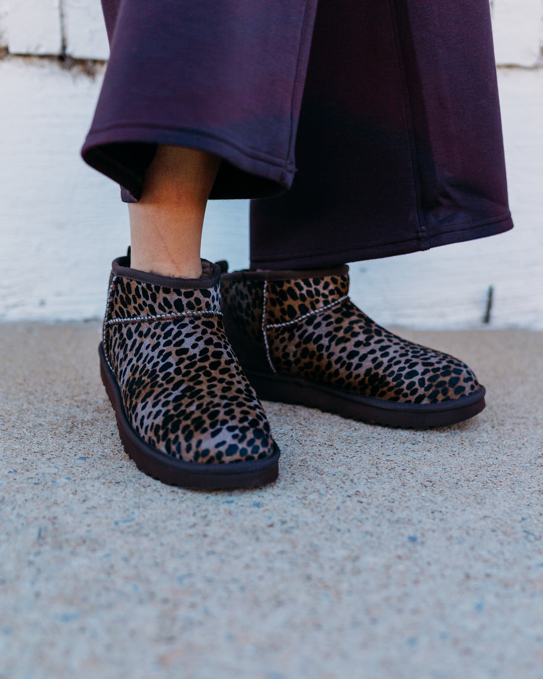 UGG: Classic Ultra Mini in Caspian Burnt Cedar - The Vogue Boutique