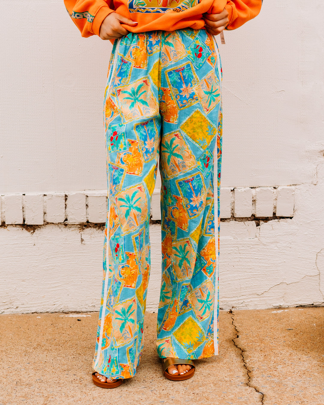 Billabong: Palm Grove Pant in Dream Blue (BL000258W) - The Vogue Boutique