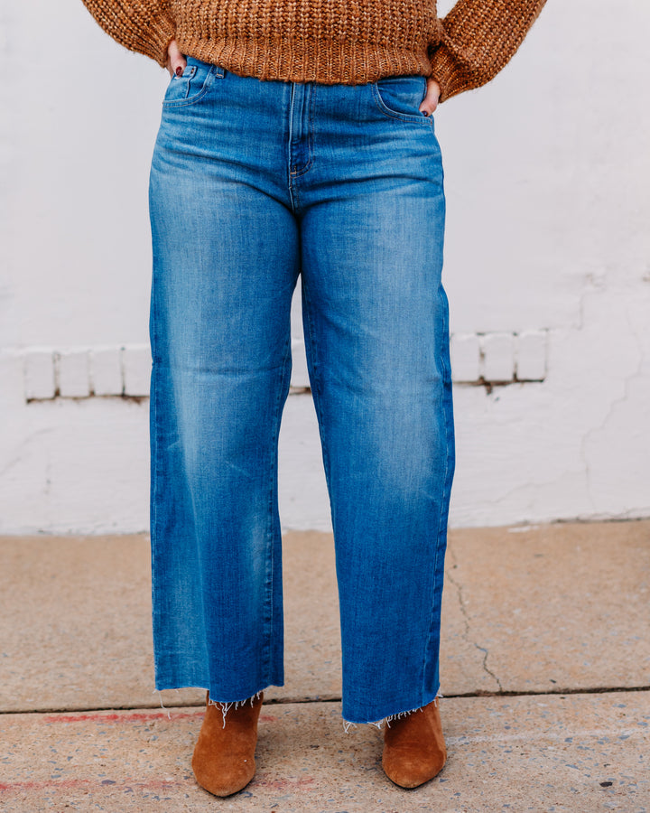 AG: Saige Wide Leg Crop in 13 Years Allure - The Vogue Boutique