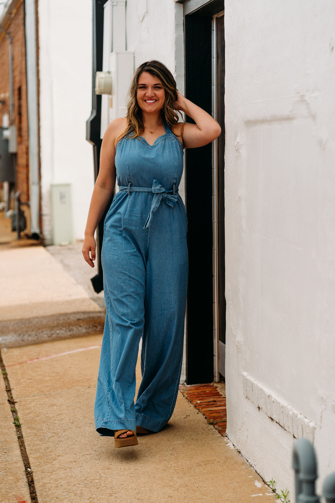 Steve Madden: Artie Jumpsuit in Bijou Blue - The Vogue Boutique