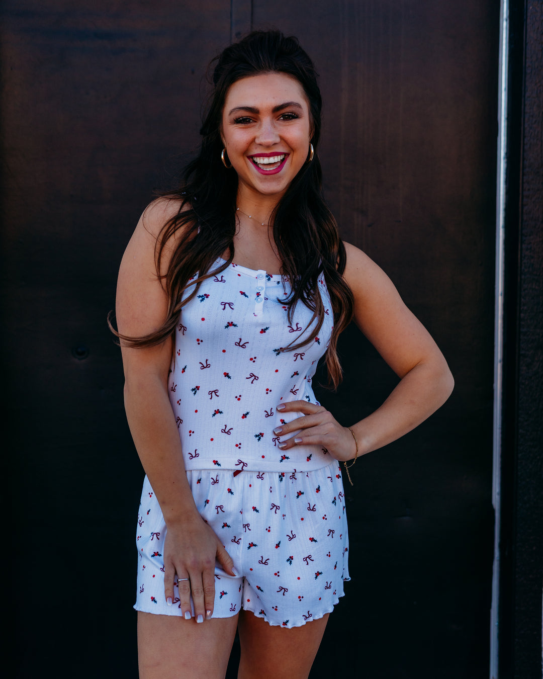 Z Supply: Cameron Holly Cami in White - The Vogue Boutique